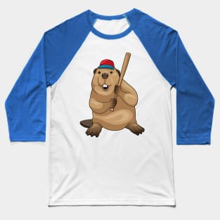 Beaver Baseball bat Baseball Baseball T-Shirt